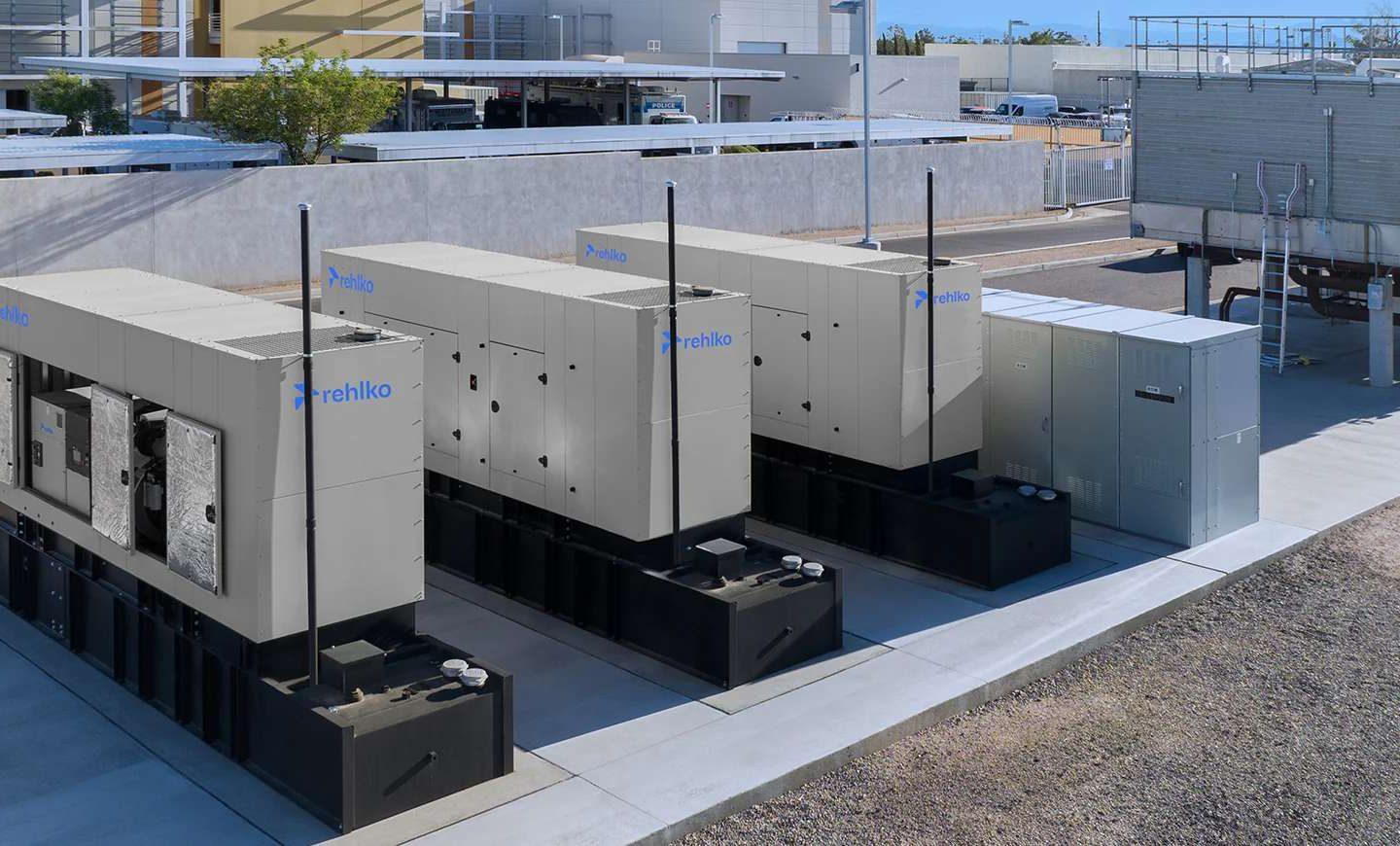 3 Diesel generator unit